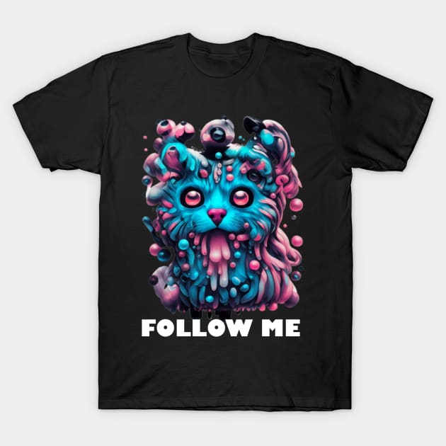 Lsd Cat Shirt - Psychedelic Cat Organism - Catsondrugs.com - #cats #catsofinsta#meow #kittens #catoftheday #kitty #love #cute #pet #animals #dogs #gatos #world #gato T-Shirt by catsondrugs.com